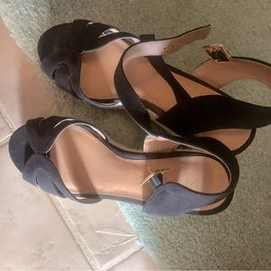 Black espadrilles